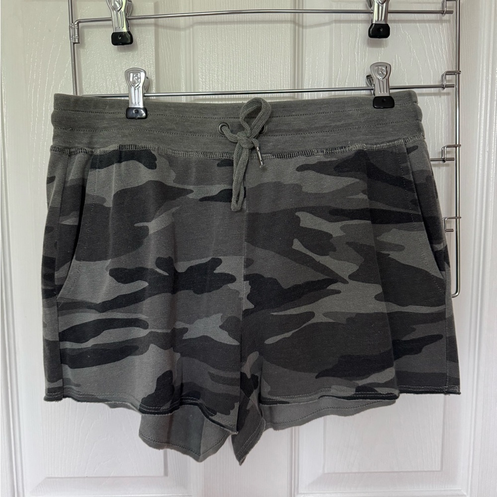 Splendid Camo Drawstring Shorts